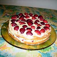 recette Gâteau aux fraises