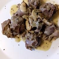 recette joue de porc crème  fraiche et moutarde