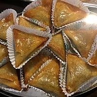 recette Triangles aux amandes