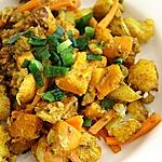 recette Chou Fleur et Potimaron au Curry