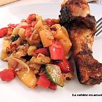 recette Légumes sautés au paprika