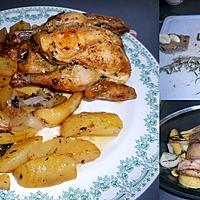 recette COQUELET ROTI POMMES DE TERRE