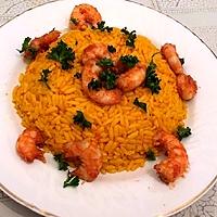 recette RIZ AU CREVETTES