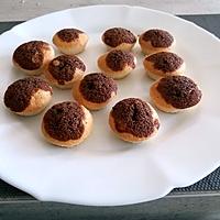 recette Financier marbré