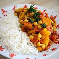 recette Curry de pois chiche et pomme de terre