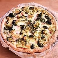 recette tarte saumon brocoli