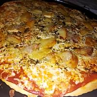 recette Pizza chèvre miel