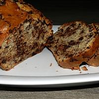 recette GÂTEAU AUX BANANES ET PÉPITES DE CHOCOLAT