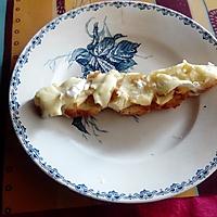 recette tartine  pomme  camenbert