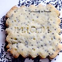 recette Biscuit aux graines de pavot et poudre d'écorce de combava, sans oeufs