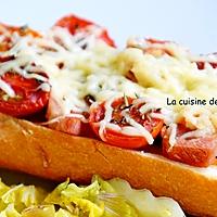 recette Pizza baguette