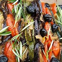 recette Tian à la provençal aux olives noir et romarin