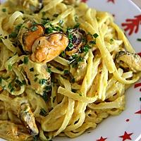 recette Linguine sauce chou fleur curry