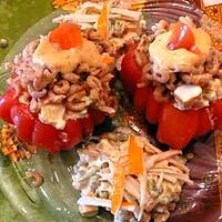 recette tomates aux crevettes