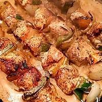 recette Brochettes de poulet maison sauce paprika