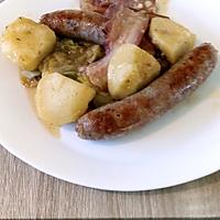 recette chou chinois pomme de terre saucisse