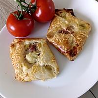 recette panier feuilleté bacon pomme de terre