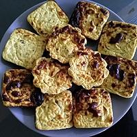 recette Petits flans de courgettes thon chèvre