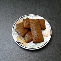 recette financier  chocolat