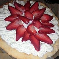 recette Tarte au fraise Nutella chantilly de mascarpone