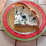 recette Tarte brocolis-saumon fumé
