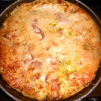 recette Clafoutis,courgette,jambon fromage