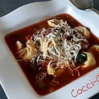 recette Soupe de tortellini