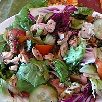 recette SALADE FERMIERE