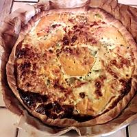 recette quiche Butternut et Gouda..... Pour débutant