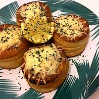 recette VOL AU VENT A LA FORESTIERE