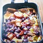 recette Clafoutis rhubarbe cerise