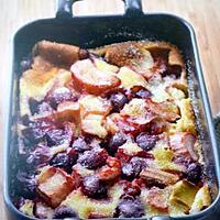 recette Clafoutis rhubarbe cerise