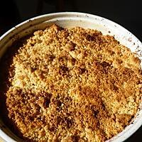 recette Crumble pommes-cannelle