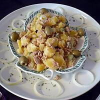 recette Salade Ps de terre/thon /cornichons