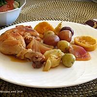 recette Poulet aux légumes et au citron +