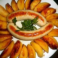 recette Boudin blanc de Rethel aux pommes