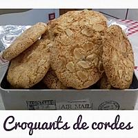 recette CROQUANTS DE CORDES