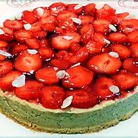 recette TARTE AUX FRAISES  ( Pâte sablée noisette et crème pâtissière au citron )