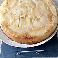 recette gateau amande poire