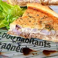 recette Tarte à la tourangelle - rillettes Tours- rillons