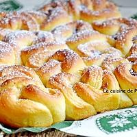 recette Brioche bouclette à la crème de marron ou confiture de figues