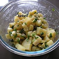 recette Salade de patates à l'ail des ours
