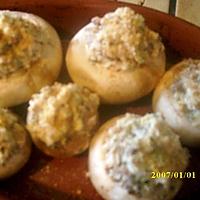 recette champignons farcis au fromage