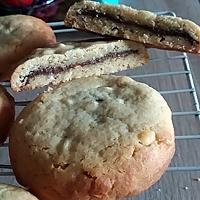 recette COOKIE FOURRE NUTELLA