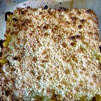 recette Crumble à la rhubarbe