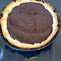 recette TARTE FONDANTE AU CHOCOLAT