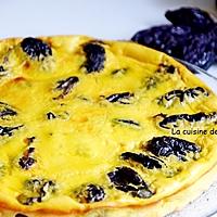 recette Clafoutis de pruneaux au Patxaran, façon Alain Ducasse