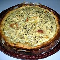 recette Quiche bleu/cantal