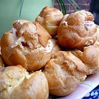 recette petit choux aux crevettes