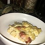 recette Gratin de choux fleur et saucisses de Strasbourg